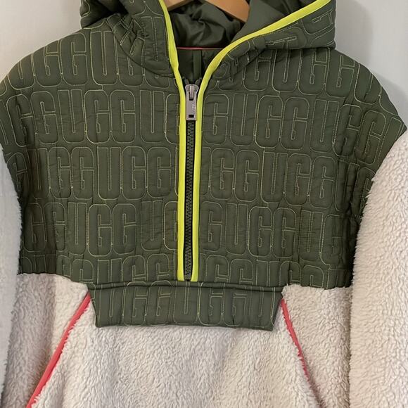 UGG Iggy Sherpa Half Zip Pullover - Picture 4 of 16